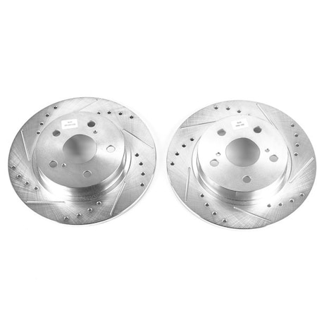 Powerstop Drilld&Slottd Rotor Pair, Jbr1540Xpr JBR1540XPR